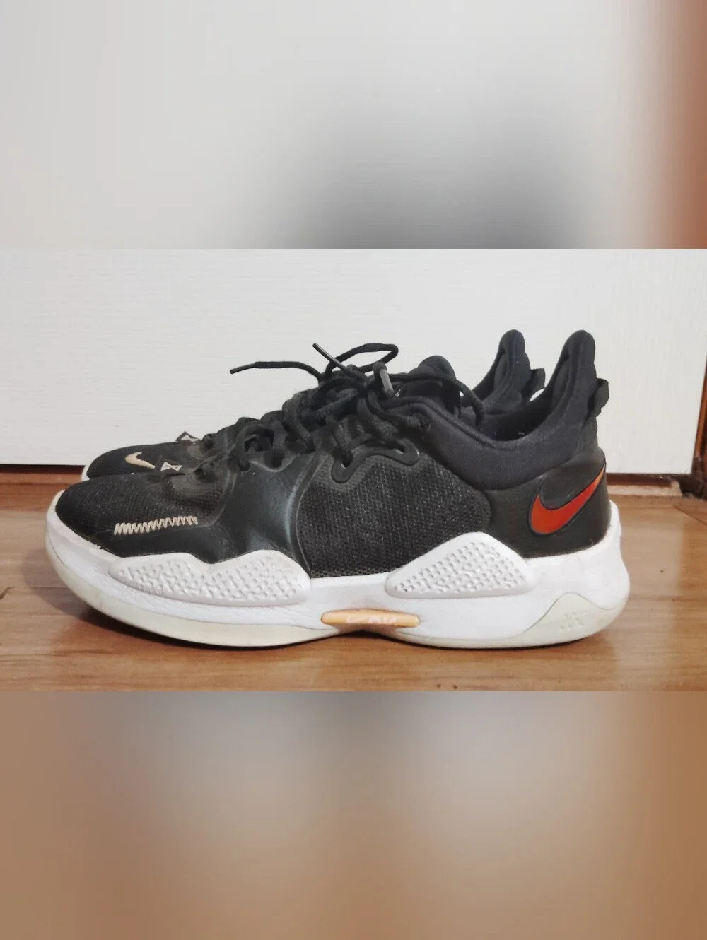 Nike PG 5 Black Basketball Shoes Size 11